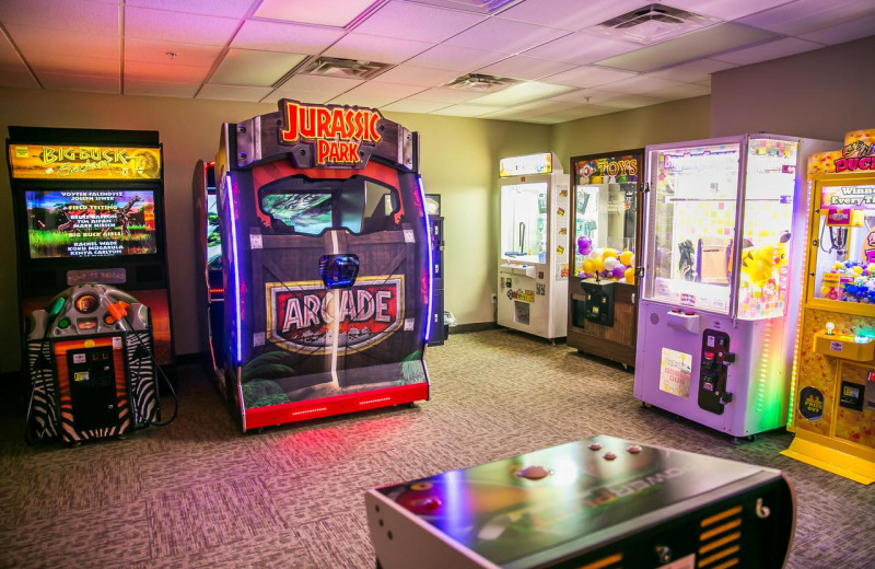 Arcade at Thumper Pond Golf Course & Resort.