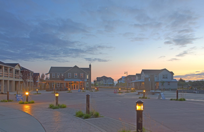 Rental exterior at Oyhut Bay Seaside Village.