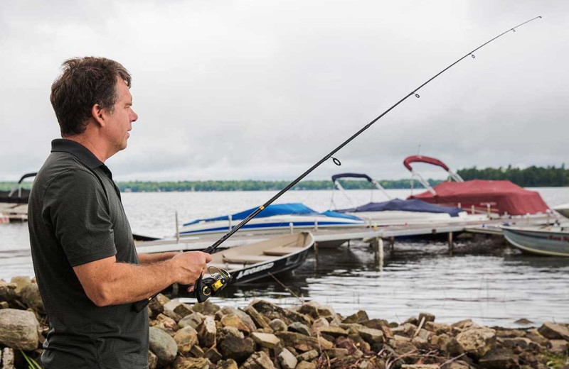 Fishing at Great Blue Resorts- McCreary's Beach Resort.