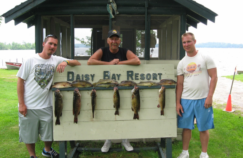 Fishing at Daisy Bay Resort.