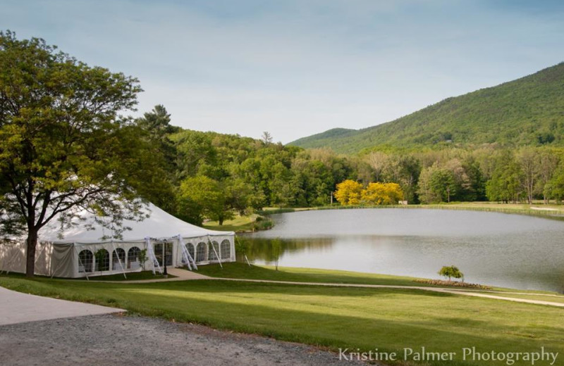 Wedding reception at Honor's Haven Resort and Spa.