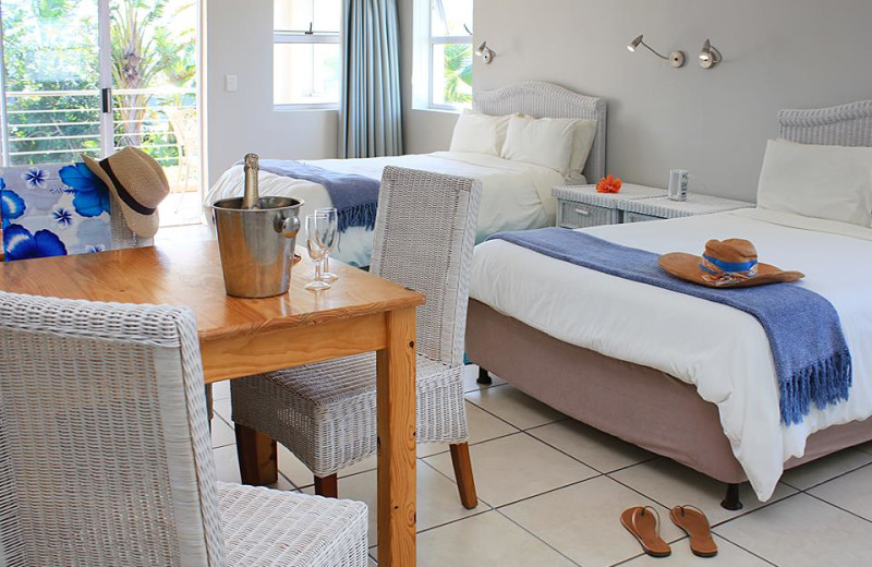 Guest room at Cape St. Francis Resort.