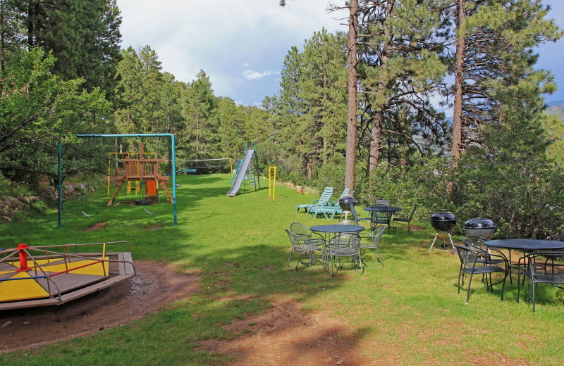 Playground at Pine River Lodge.