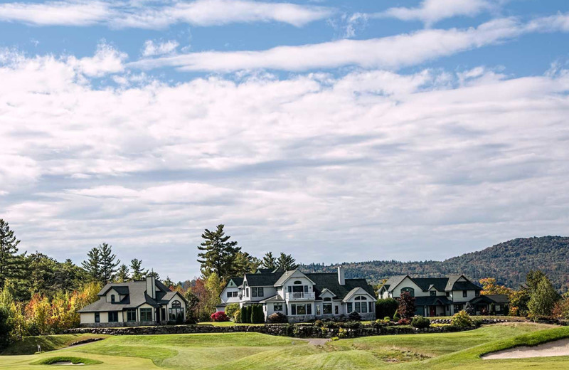 Exterior view of Owl's Nest Resort & Golf Club.