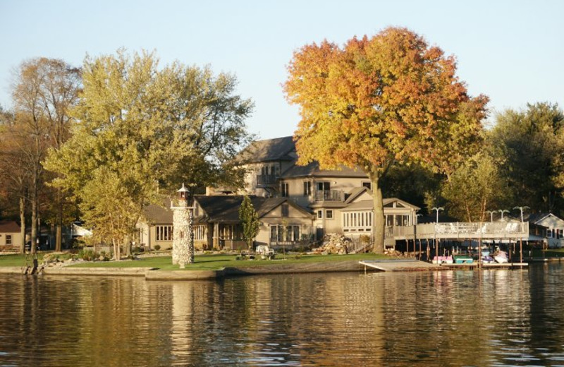 Exterior view of The Lighthouse Lodge.