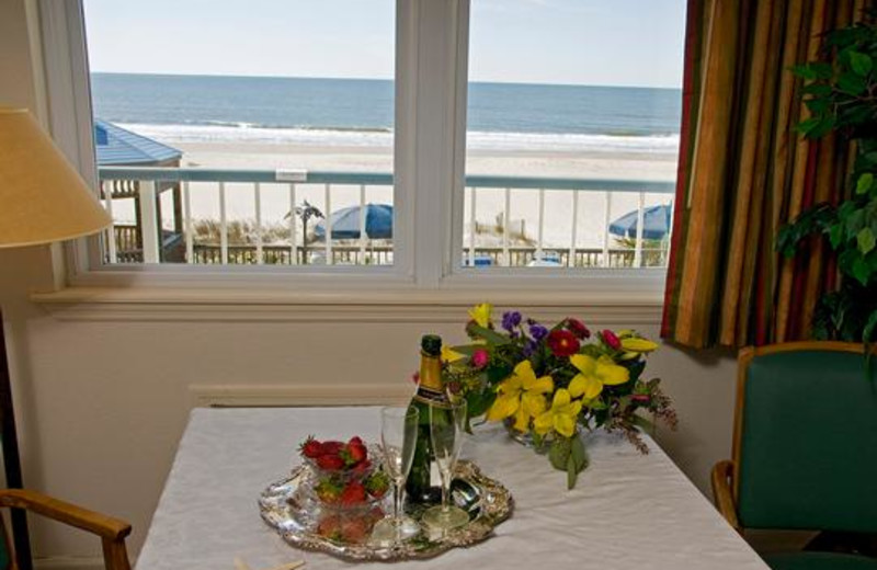 Ocean view at Ocean Isle Inn.