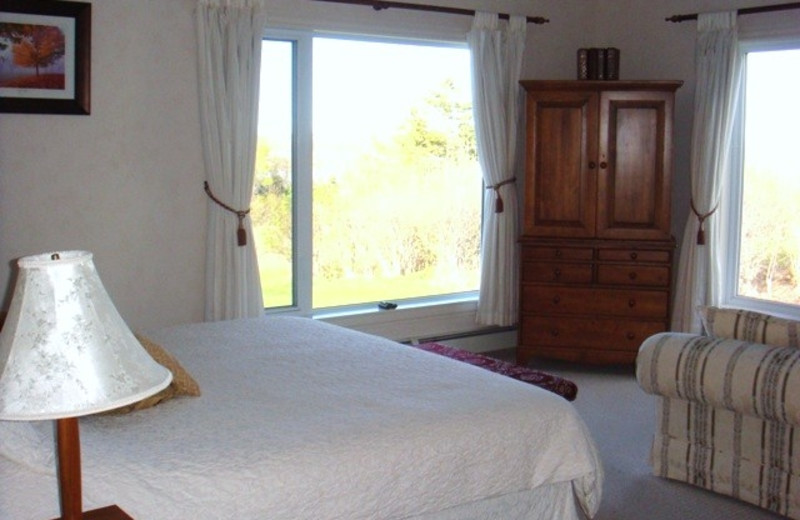 Guest bedroom at Firedance Bed and Breakfast.