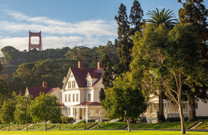 Exterior view of Cavallo Point Lodge.