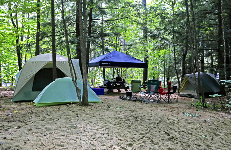 Campground at Glen Ellis Family Campground.
