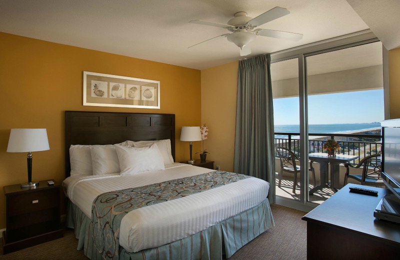 Guest room at Tilghman Beach 