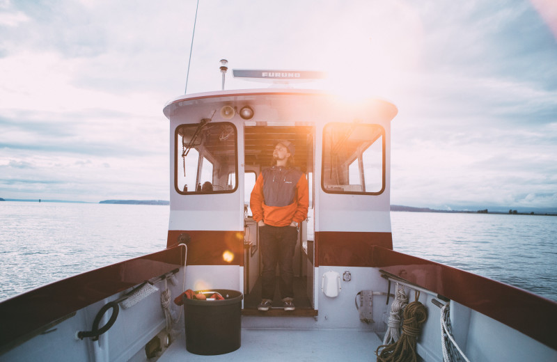 Fishing at Breakers Boutique Inn.