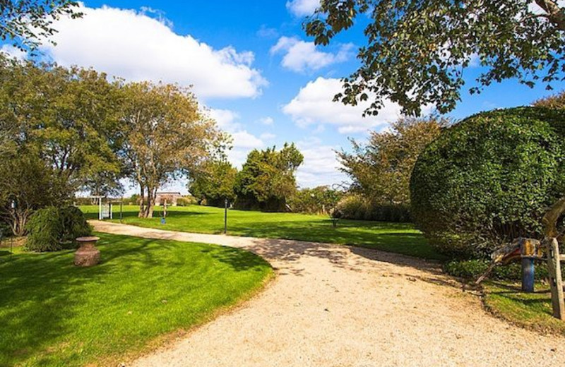 Grounds at Gansett Green Manor.