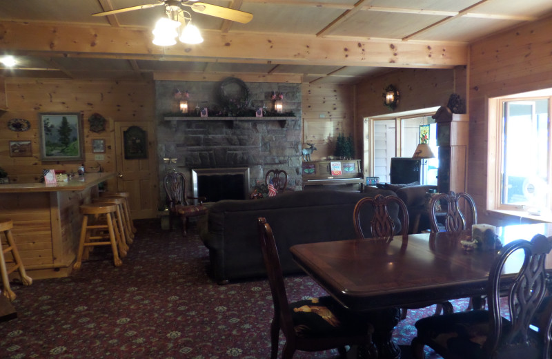 Lobby at The Inn at Whiteface.