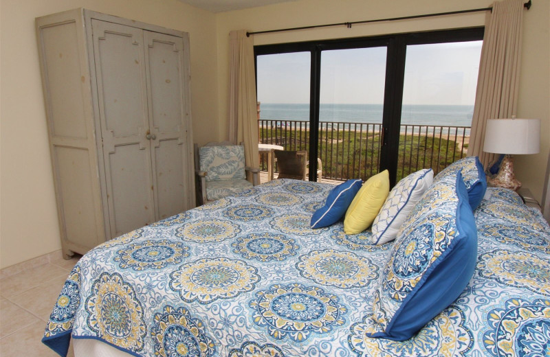 Rental bedroom at Seabreeze I.