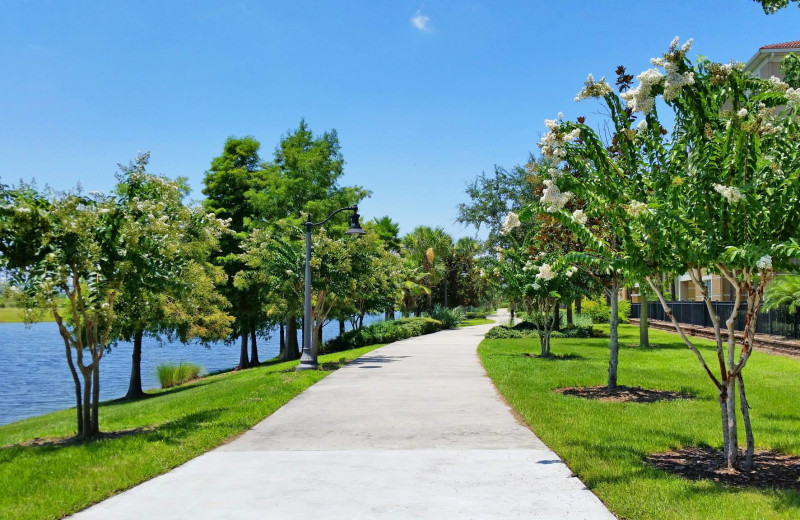 Walking trail at Casiola Vacation Homes.