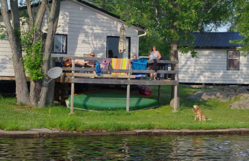 Exterior view of Deluxe Camp.