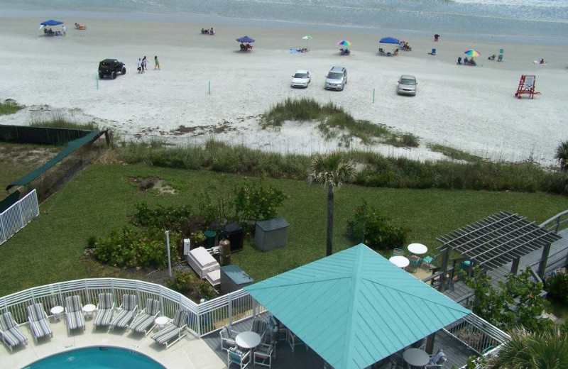Aerial View of Coconut Palms Beach Resort