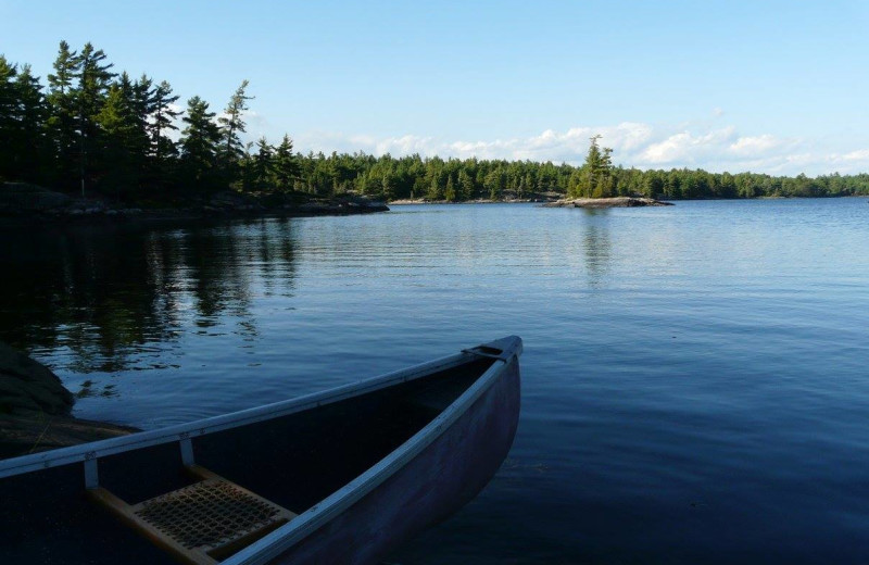 Canoeing at Fishing at Wolseley Lodge.