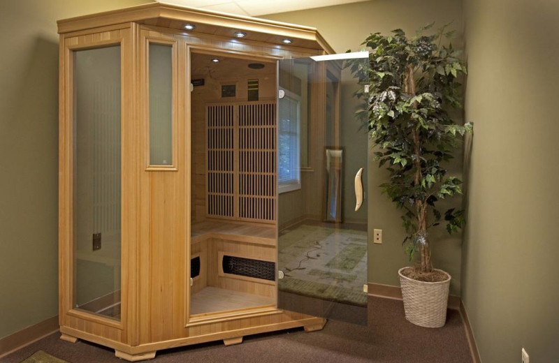 Sauna at Snowflake Inn.