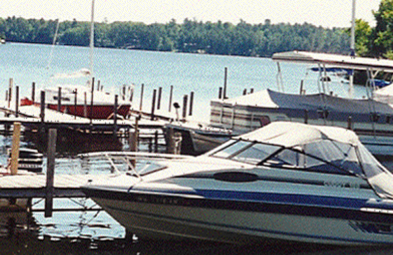 Boat Dock at Gruben's Marina