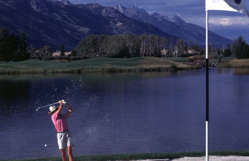Golf course near Wort Hotel.