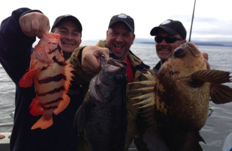 Fishing at Port Lions Lodge.