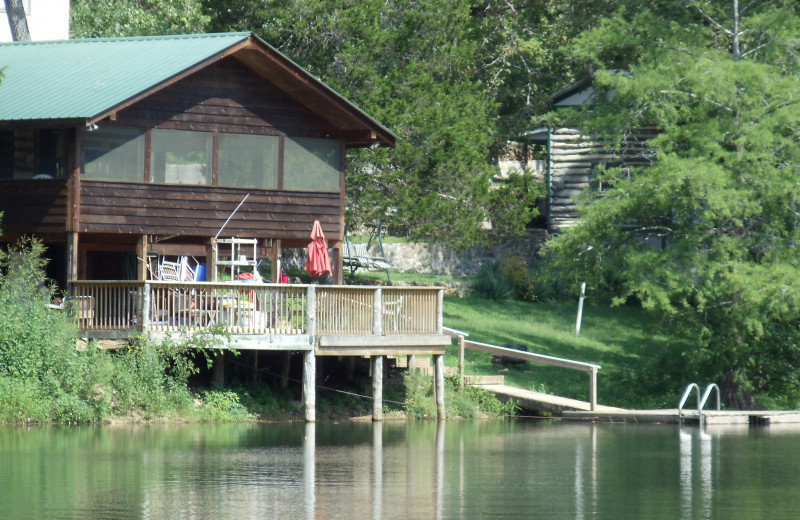 Cabin Exterior at Blue Jay Farm 