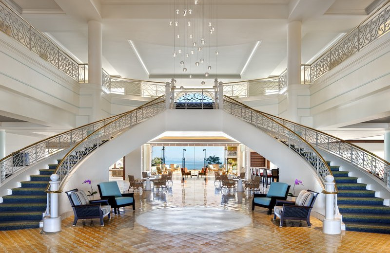 Lobby at Loews Coronado Bay Resort.