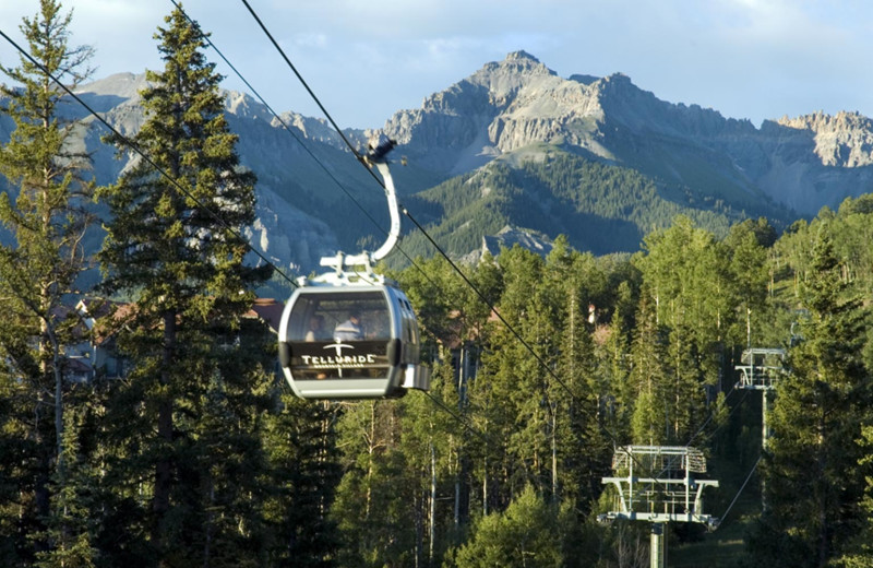 Gondola at Mountain Lodge Telluride.