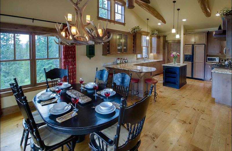 Rental kitchen at Breckenridge Rentals by Owner.