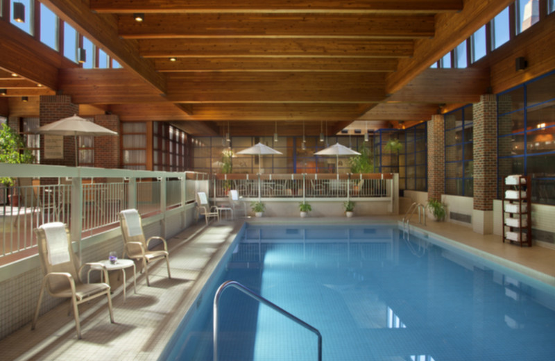 Indoor pool at Valhalla Inn.