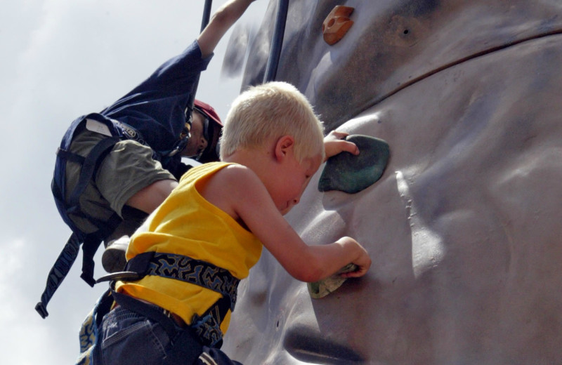 Climbing Wall at Durango Mountain Resort