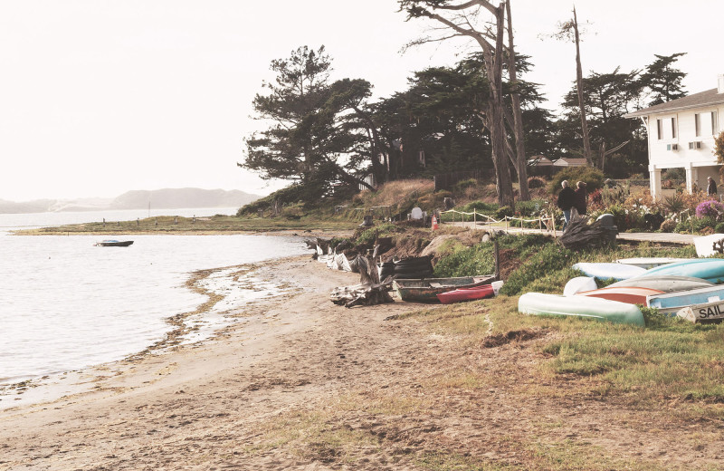 Beach at Back Bay Inn.