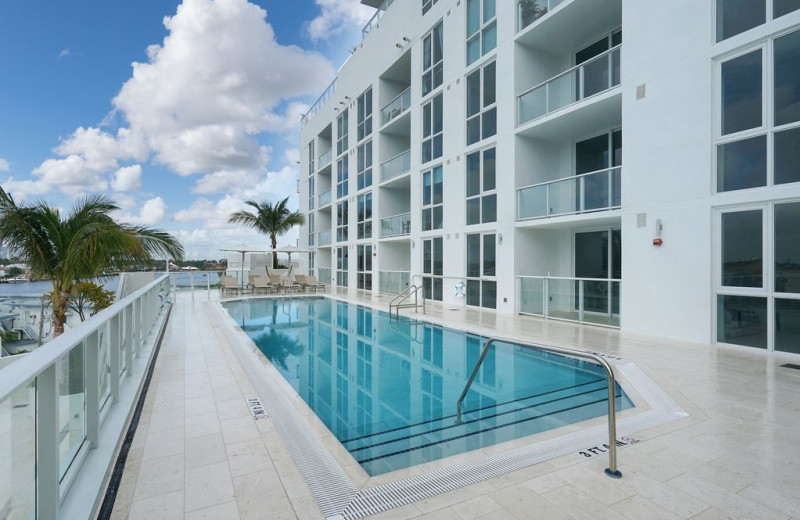 Rental pool at Walker Vacation Rentals.