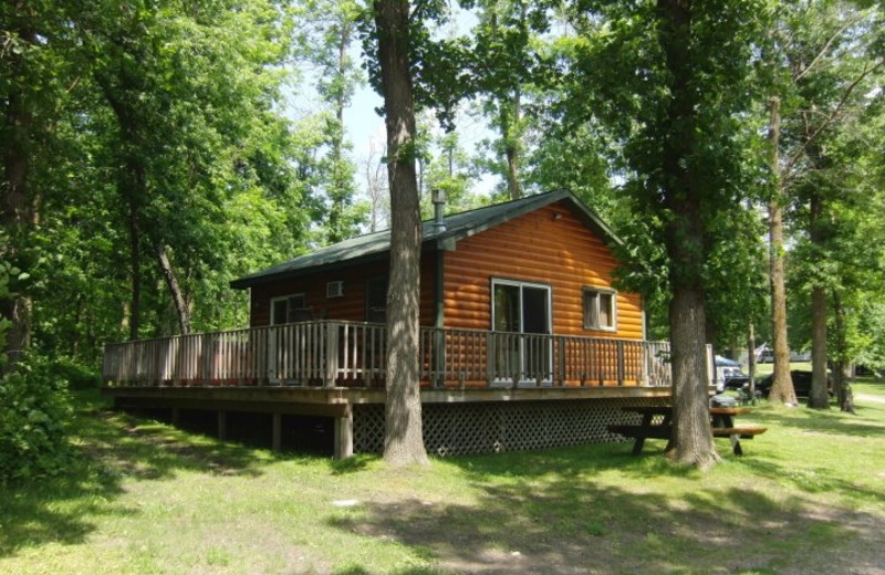 Cabin at Acorn Hill Resort.