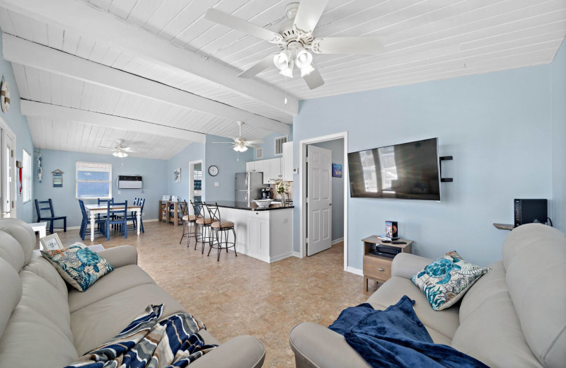 Rental interior at Gary Greene Vacation Rentals.