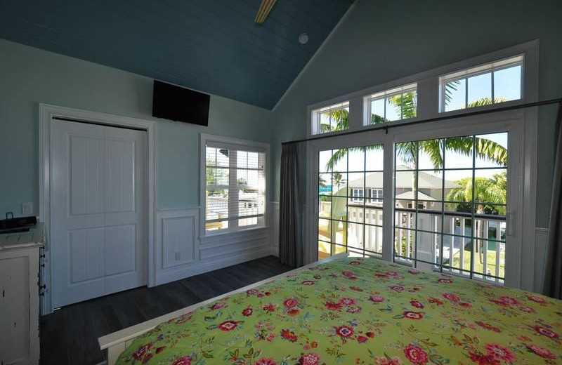 Rental bedroom at Lizzie Lu's Island Retreat.