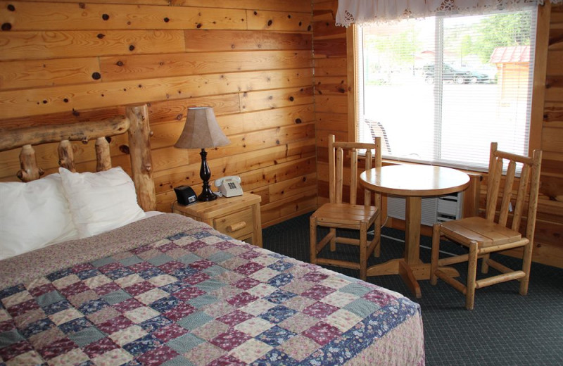 Cabin interior at Bryce Canyon Inn.