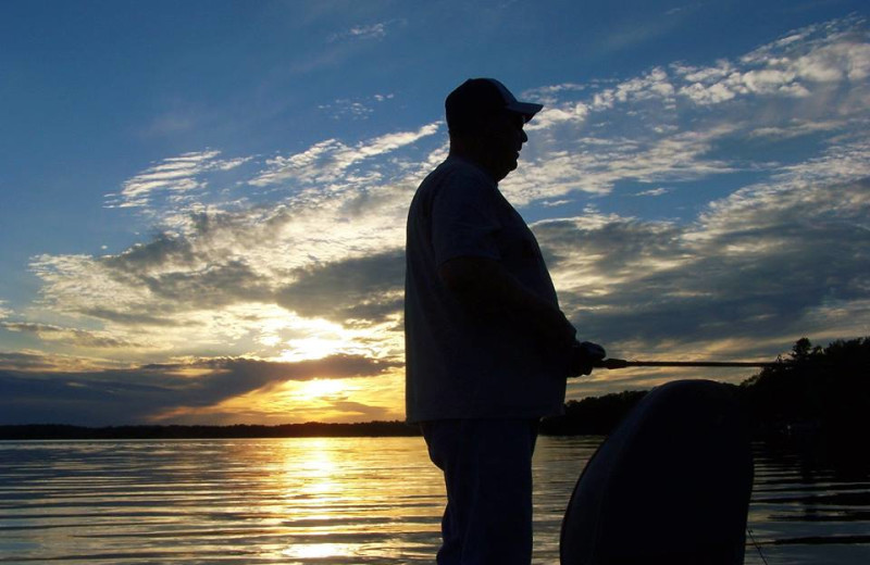 Fishing at Northland Lodge.