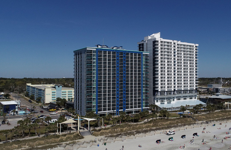 Exterior view of Bay View Resort.