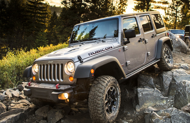 Jeep trails at Lone Wolf Cabins and Getaway.