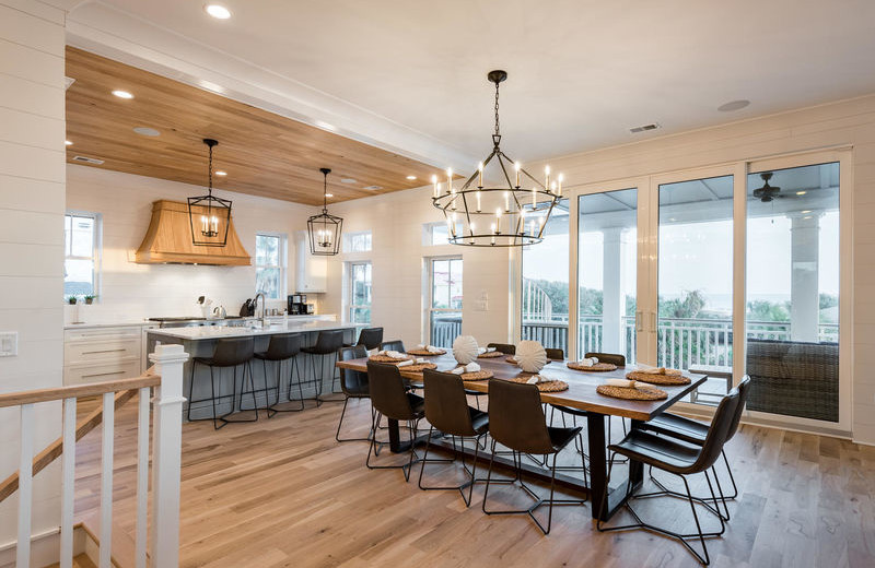 Rental kitchen at Exclusive Properties - Isle of Palms.