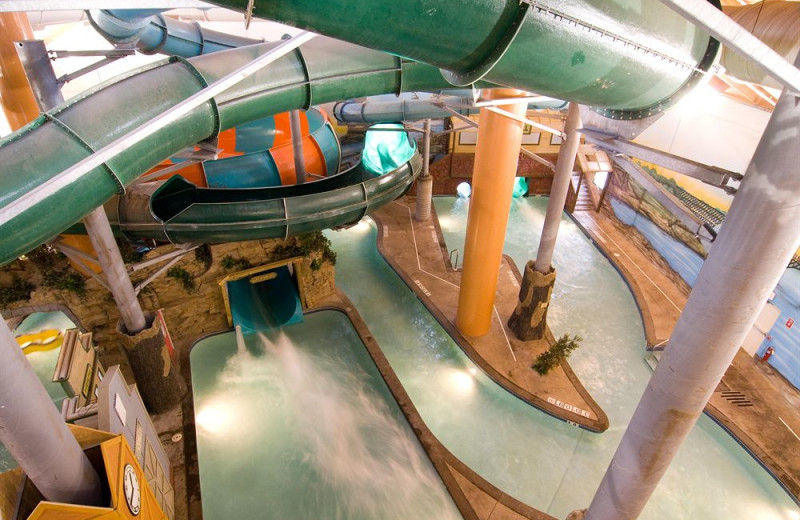 Waterpark at Holiday Inn Minneapolis.