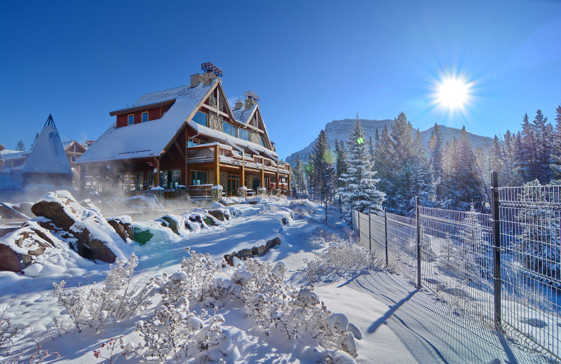 Winter at Hidden Ridge Resort.