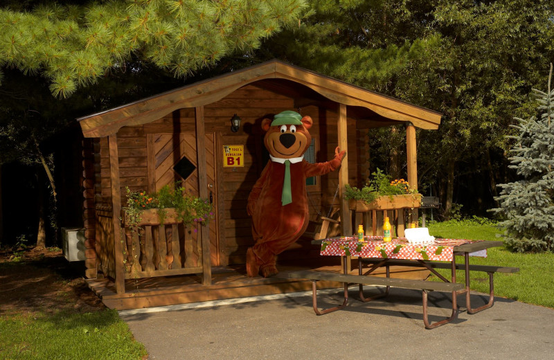 Cabin at Yogi Bear's Jellystone Park Camp.