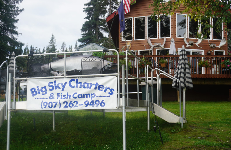 Exterior view of Big Sky Charter & Fishcamp.