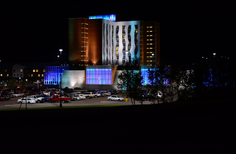 Exterior view of Black Bear Casino Resort.