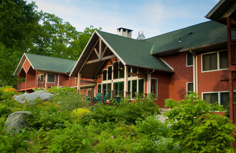 Exterior at Minnewaska Lodge.