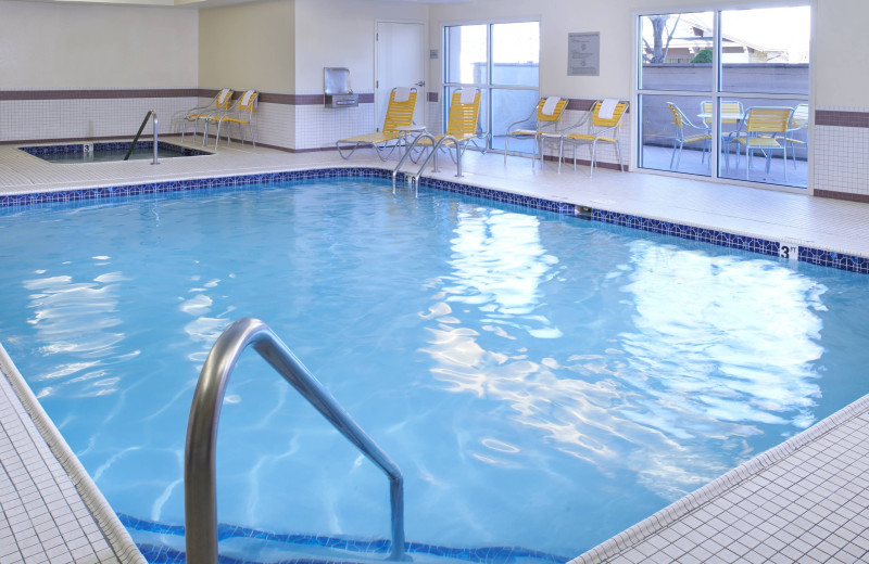 Indoor pool at Fairfield Inn Frankenmuth.