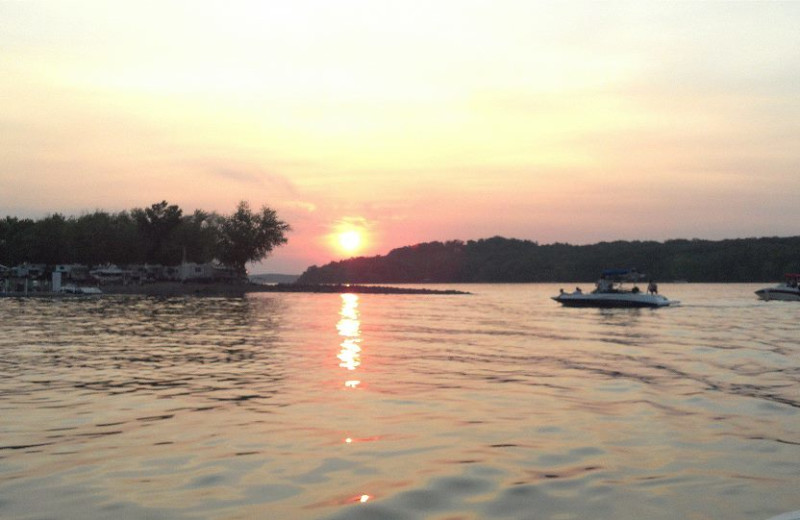 Lake Barkley at Prizer Point Marina & Resort.